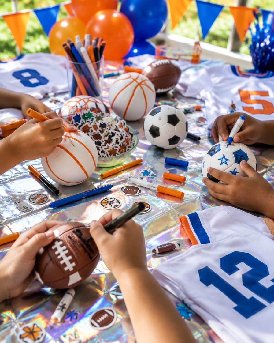 All Star Sports custom balls and jerseys